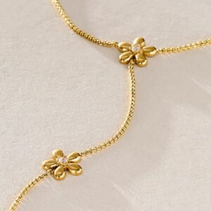 Beautiful flower hand chain 2