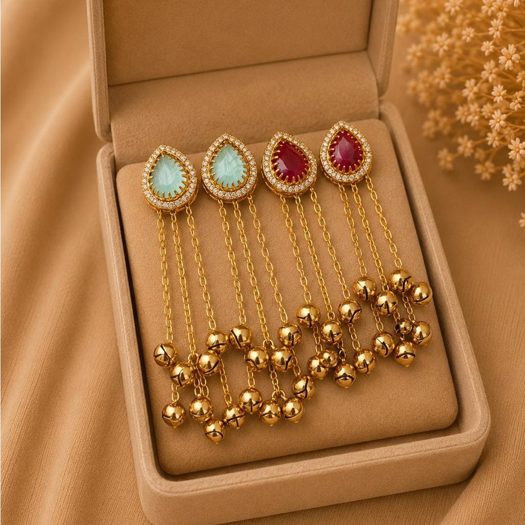Kashmiri ghungro earrings