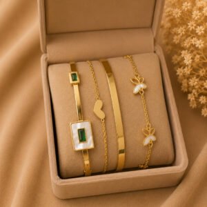 Box of 3 Casual Chain Bracelets